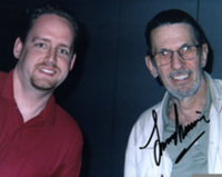 Me and Leonard Nimoy